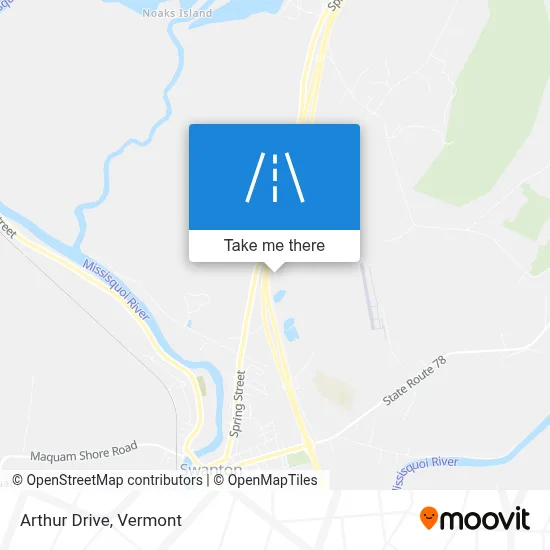 Arthur Drive map