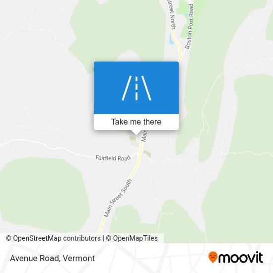 Mapa de Avenue Road
