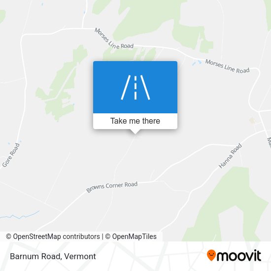 Mapa de Barnum Road