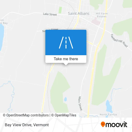 Bay View Drive map