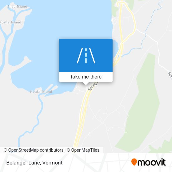 Mapa de Belanger Lane