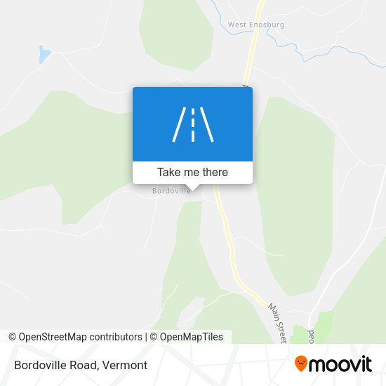 Mapa de Bordoville Road