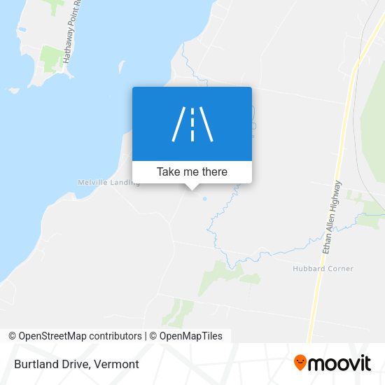 Mapa de Burtland Drive