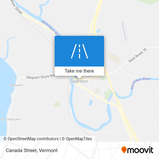 Mapa de Canada Street