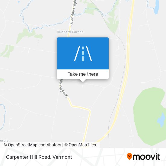 Mapa de Carpenter Hill Road