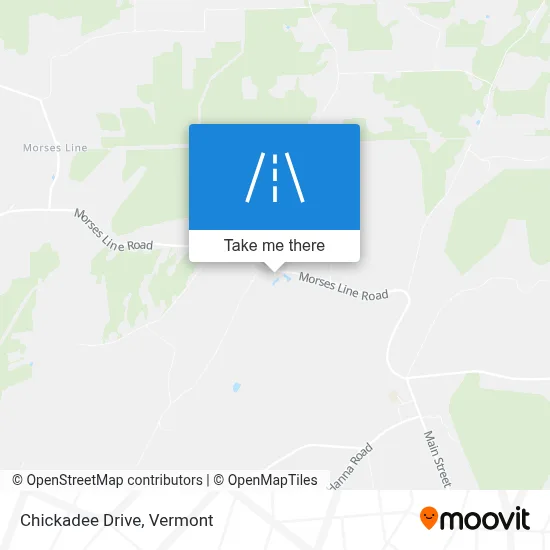 Chickadee Drive map