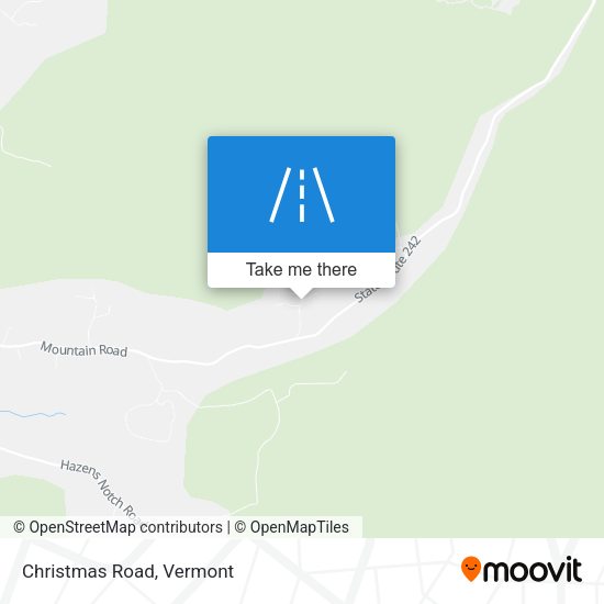 Mapa de Christmas Road