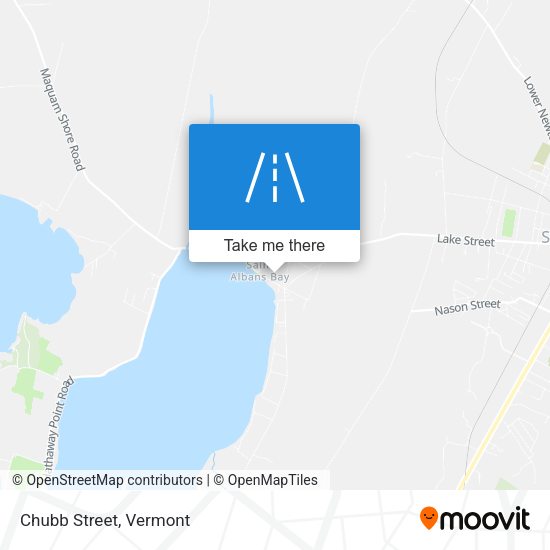 Mapa de Chubb Street