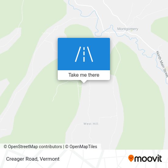 Mapa de Creager Road