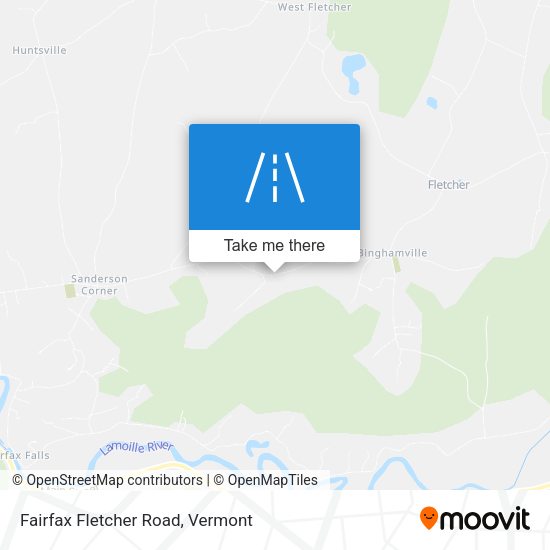 Fairfax Fletcher Road map