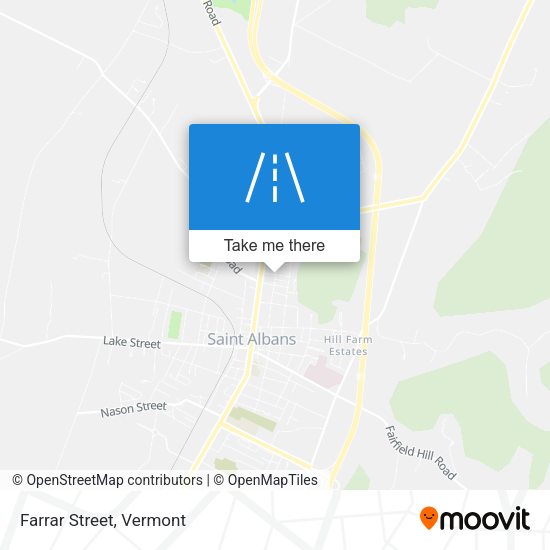 Mapa de Farrar Street
