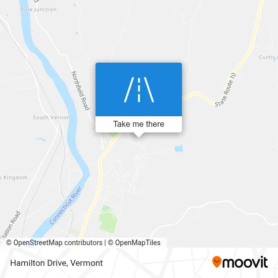 Hamilton Drive map