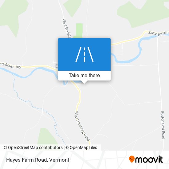 Mapa de Hayes Farm Road