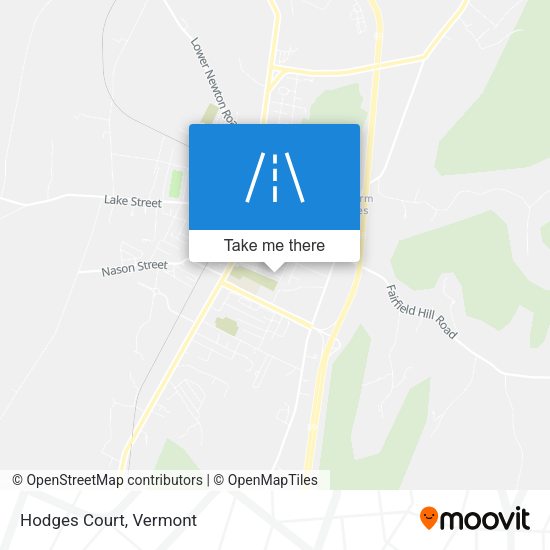 Mapa de Hodges Court