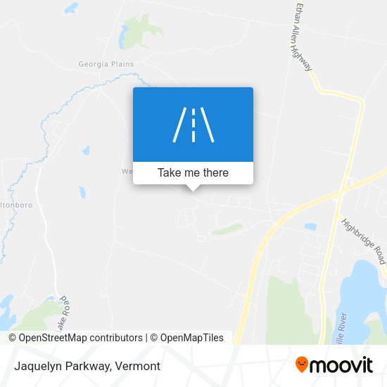 Mapa de Jaquelyn Parkway