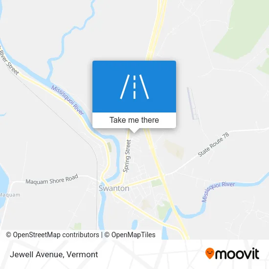 Jewell Avenue map