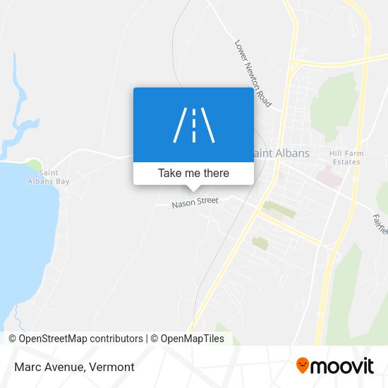 Mapa de Marc Avenue