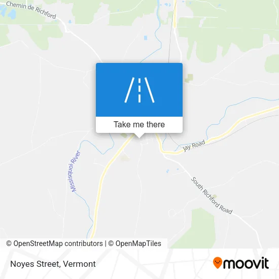 Noyes Street map