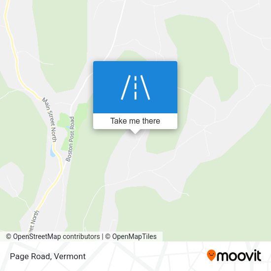 Mapa de Page Road