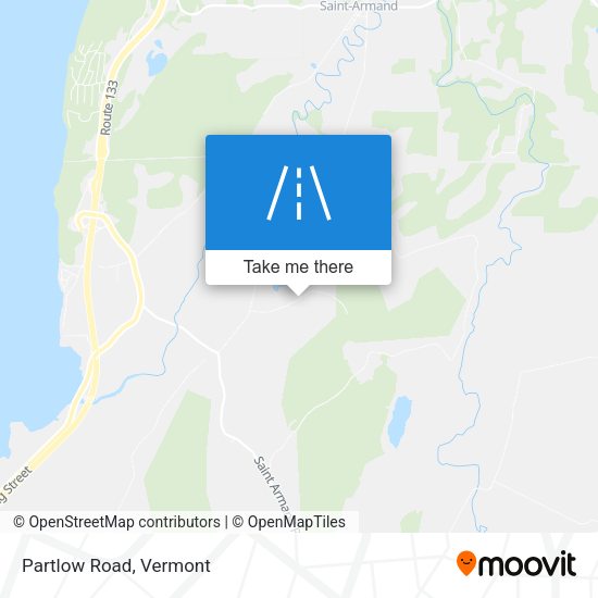 Mapa de Partlow Road