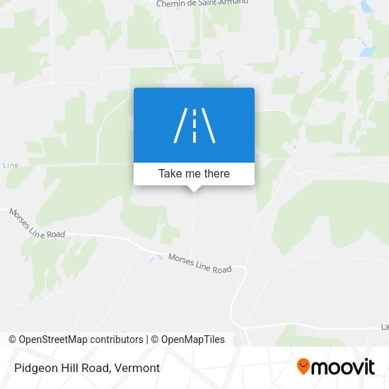 Mapa de Pidgeon Hill Road