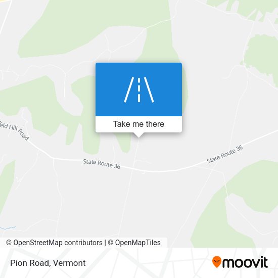 Mapa de Pion Road