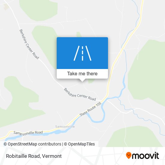 Mapa de Robitaille Road