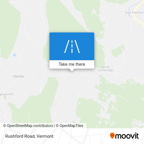 Mapa de Rushford Road