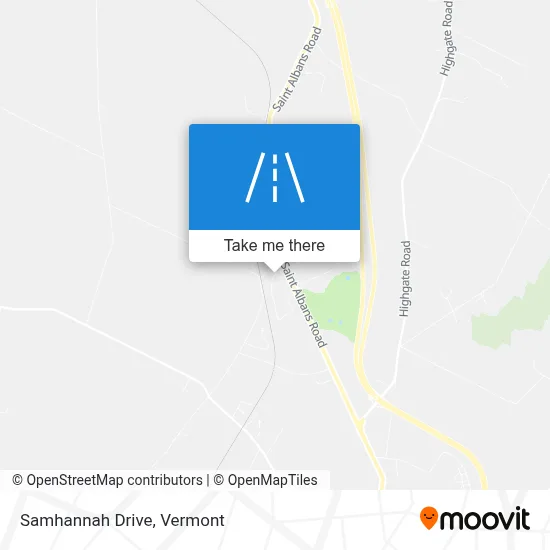 Samhannah Drive map