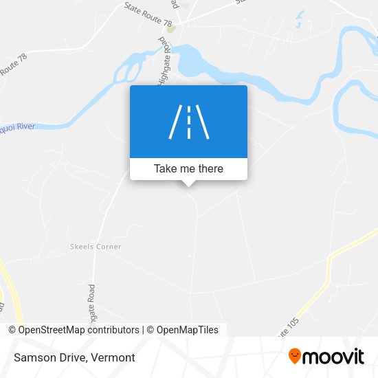 Mapa de Samson Drive