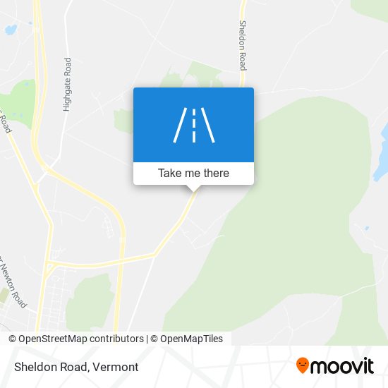Mapa de Sheldon Road