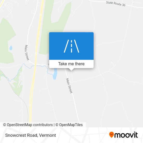 Mapa de Snowcrest Road