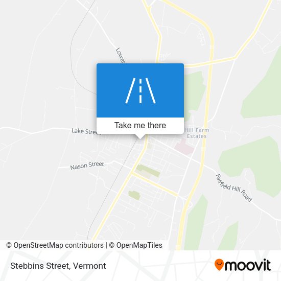 Mapa de Stebbins Street
