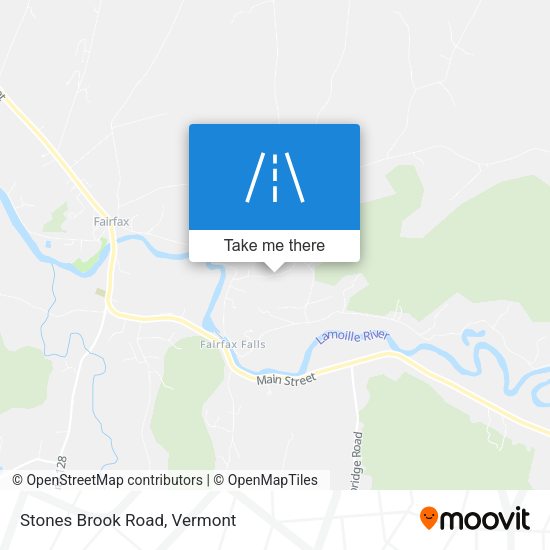 Stones Brook Road map