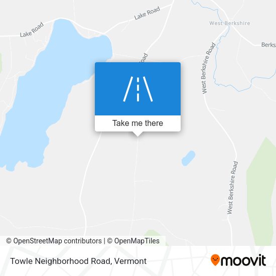 Towle Neighborhood Road map
