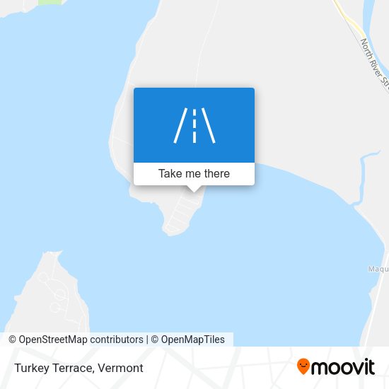 Mapa de Turkey Terrace