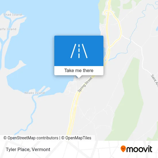 Tyler Place map