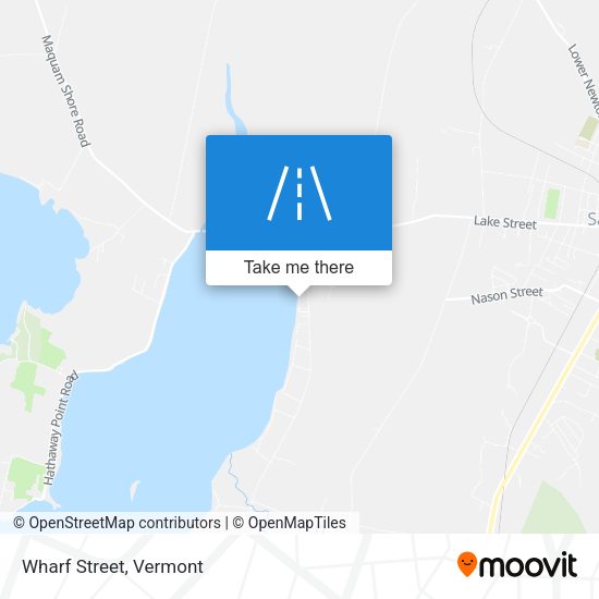 Mapa de Wharf Street