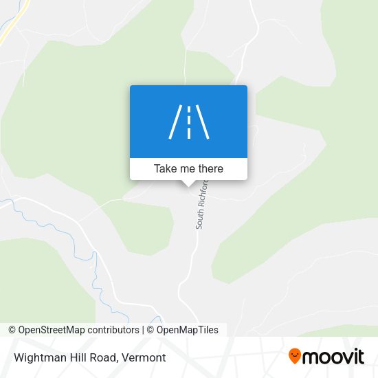 Mapa de Wightman Hill Road