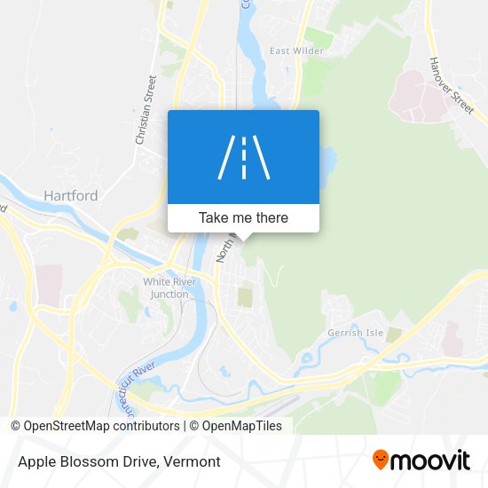 Apple Blossom Drive map