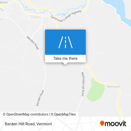 Mapa de Barden Hill Road