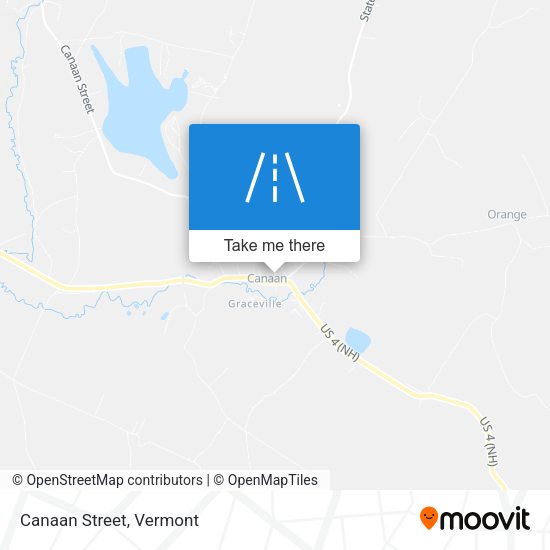 Mapa de Canaan Street