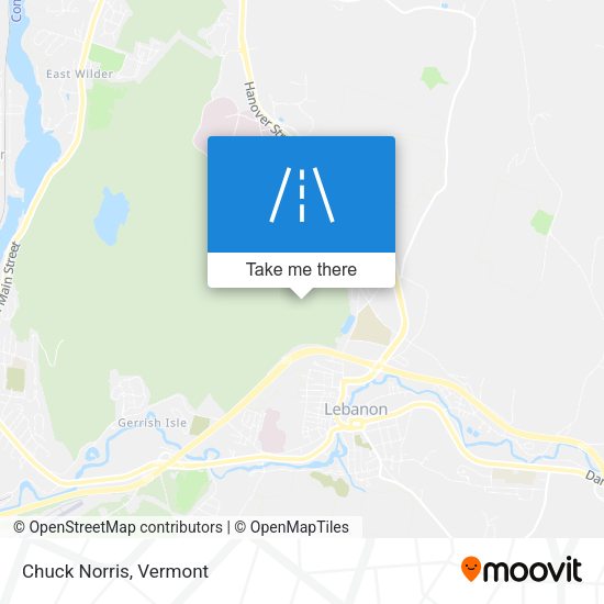 Mapa de Chuck Norris