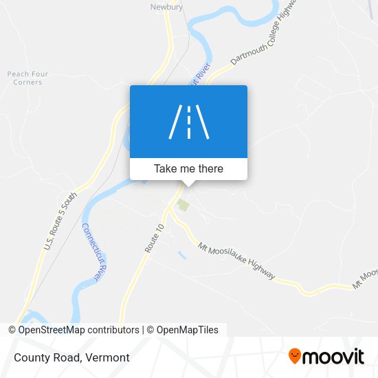 Mapa de County Road