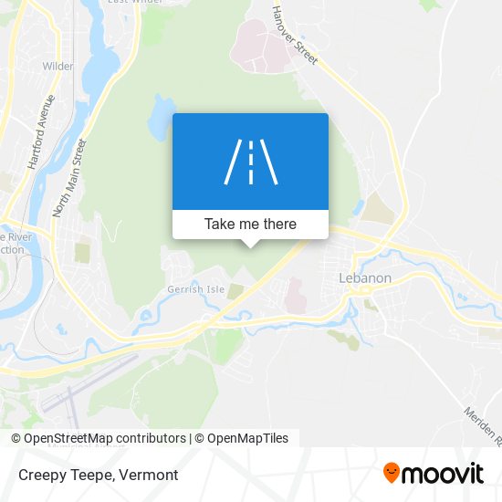 Mapa de Creepy Teepe