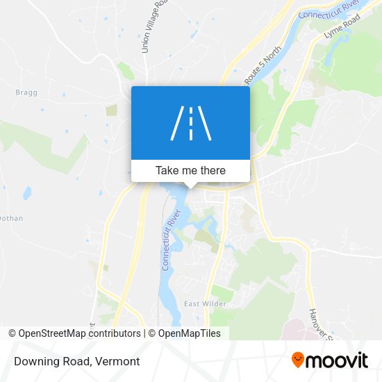 Mapa de Downing Road
