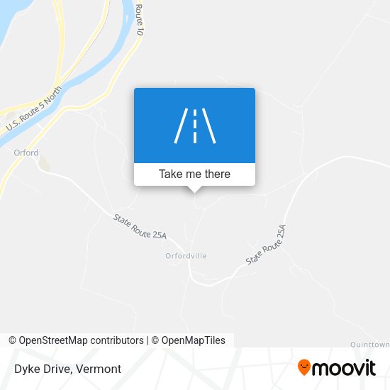 Mapa de Dyke Drive