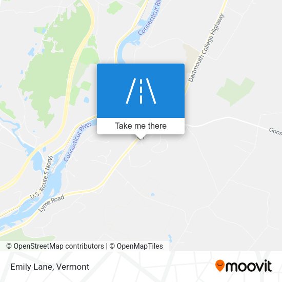 Mapa de Emily Lane