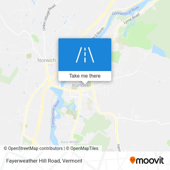 Mapa de Fayerweather Hill Road