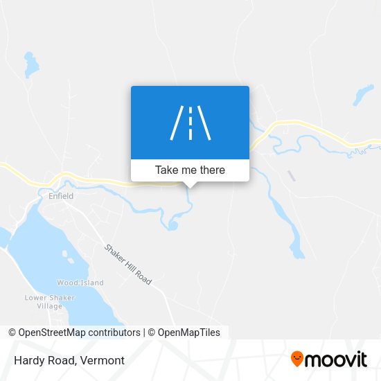 Mapa de Hardy Road